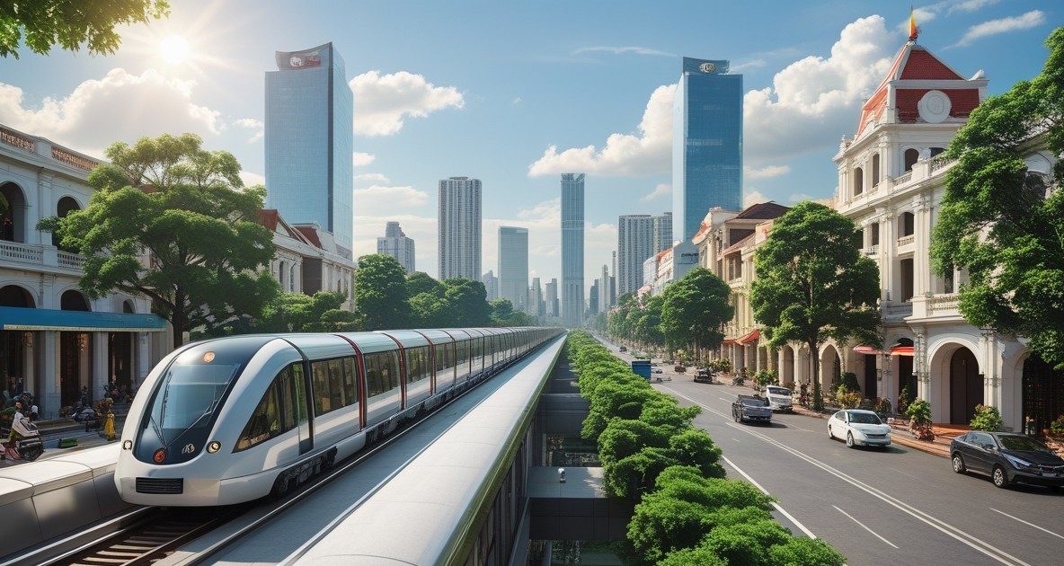 Tuyến đường sắt TP HCM - Cần Thơ dự kiến dài 175 km đi qua 5 địa phương, tốc độ thiết kế tàu khách 160 km/h, tàu hàng 120 km/h, tổng đầu tư 171.000 tỷ đồng.