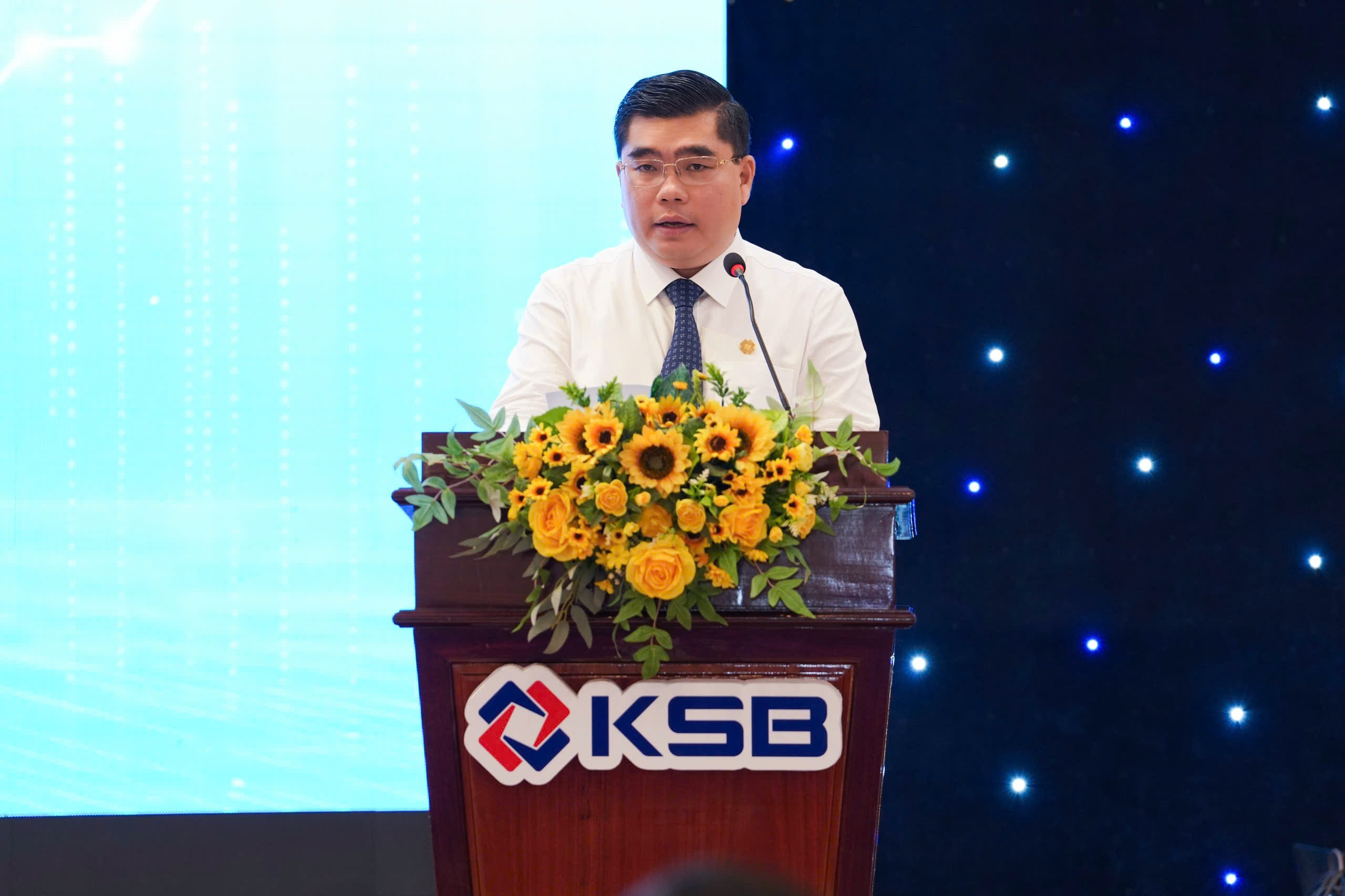 Ông Phan Tấn Đạt - Chủ tịch Công ty Cổ phần Khoáng sản và Xây dựng Bình Dương (KSB).