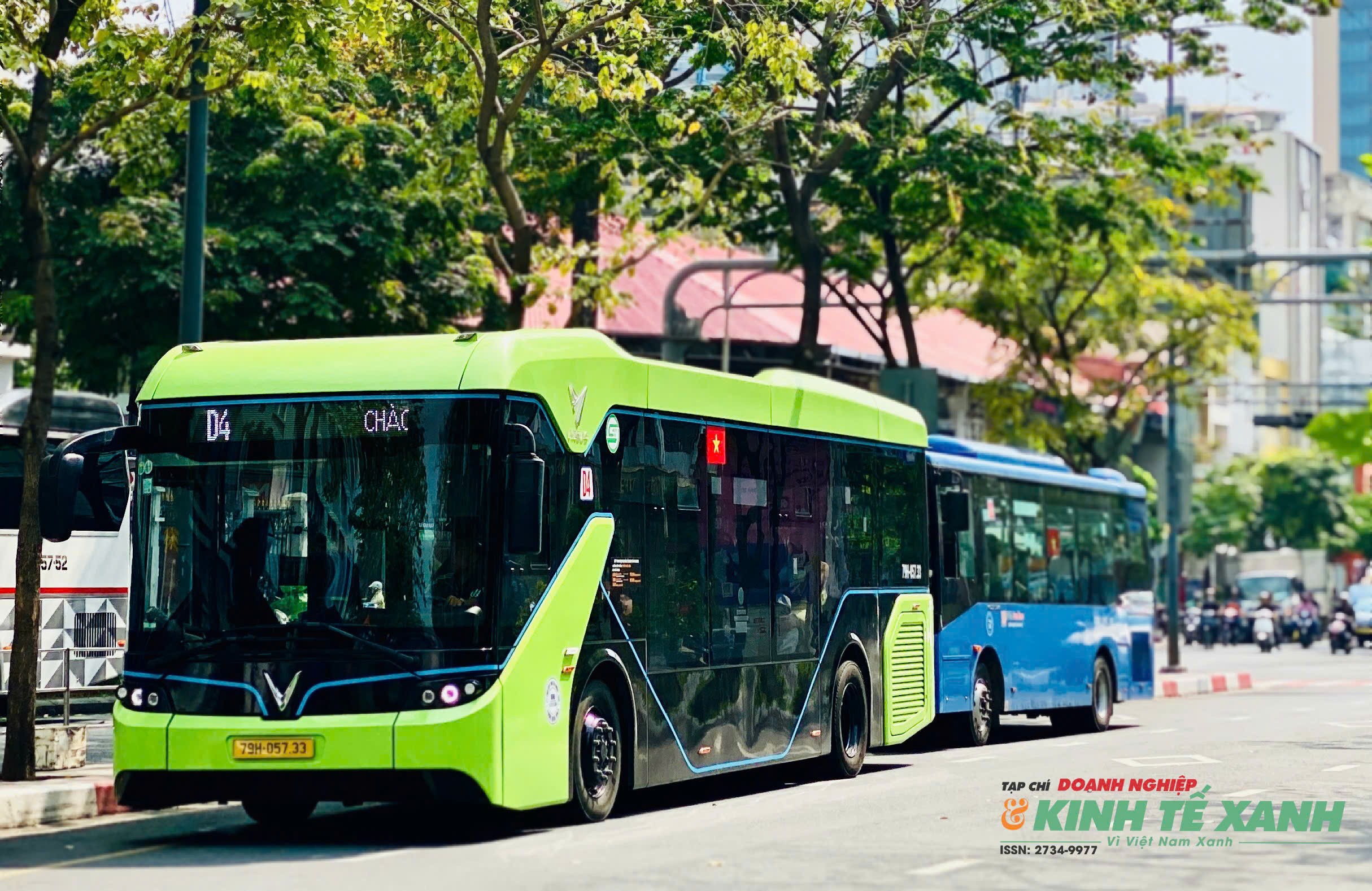 Cả nước có khoảng 1.571 xe buýt điện.