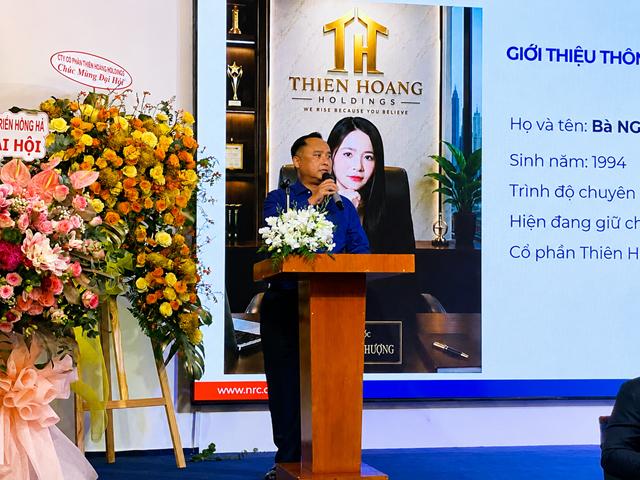 Ông Đỗ Thành Nhân - Chủ tịch HĐQT CTCP Thiên Hoàng Holdings.