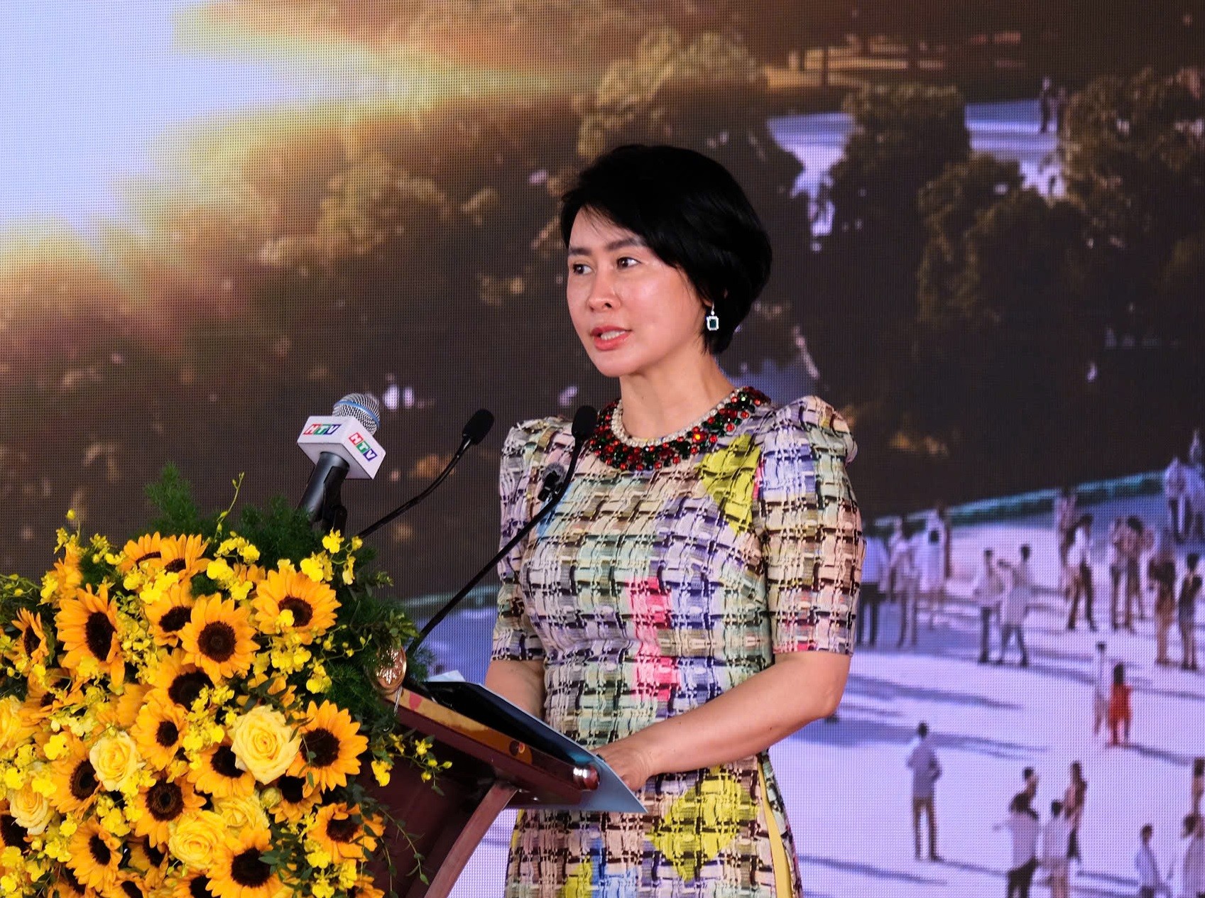 Bà Trần Vân Anh, Giám đốc Phát triển Dự án khu vực miền Nam của Tập đoàn Vingroup.