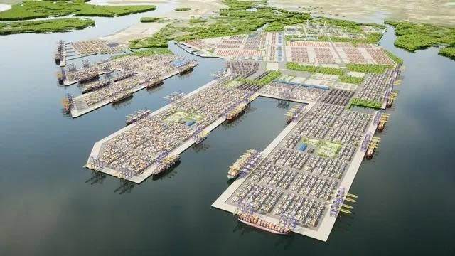Dự án đầu tư xây dựng Cảng tổng hợp và container Cái Mép Hạ.