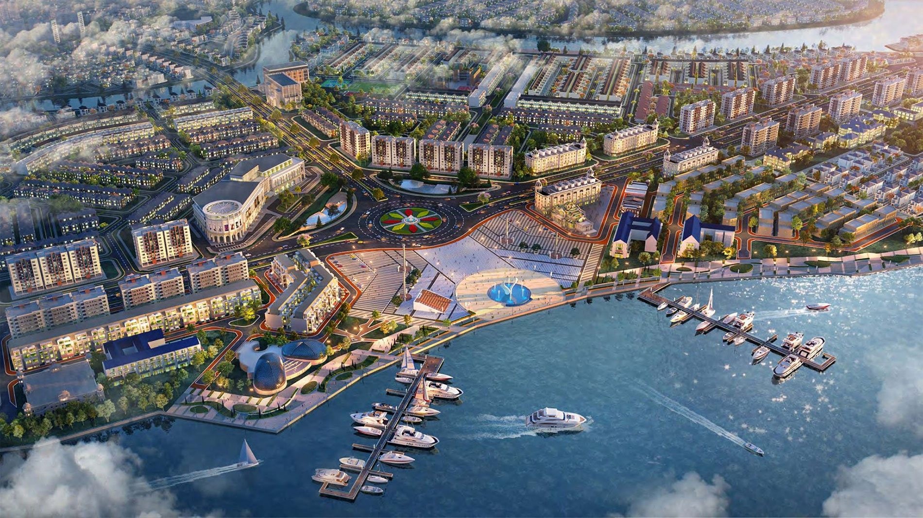 Siêu dự án Aqua City của Tập đoàn Novaland. 