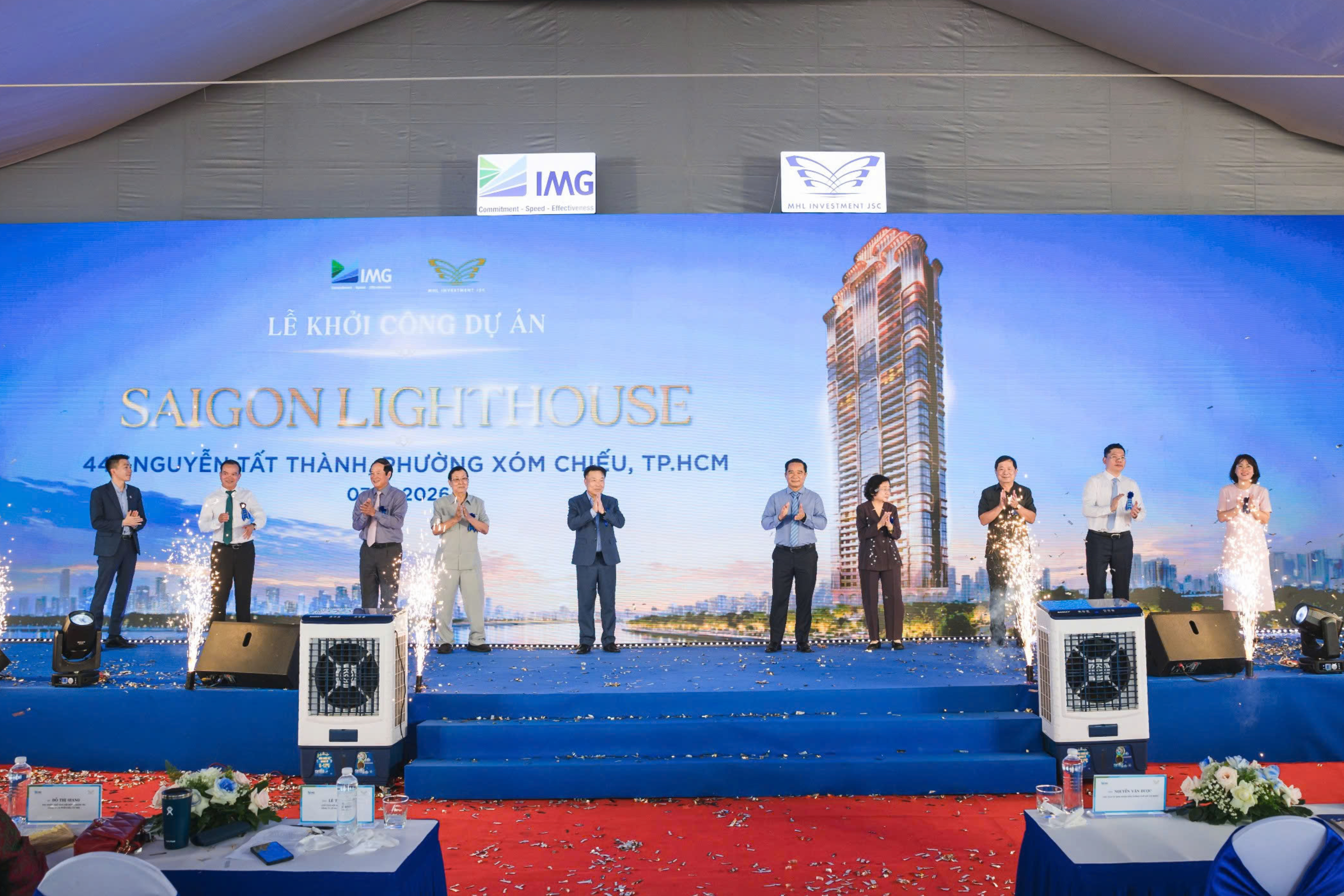  Dự án Saigon LightHouse chính thức khởi công vào sáng ngày 7/7. 