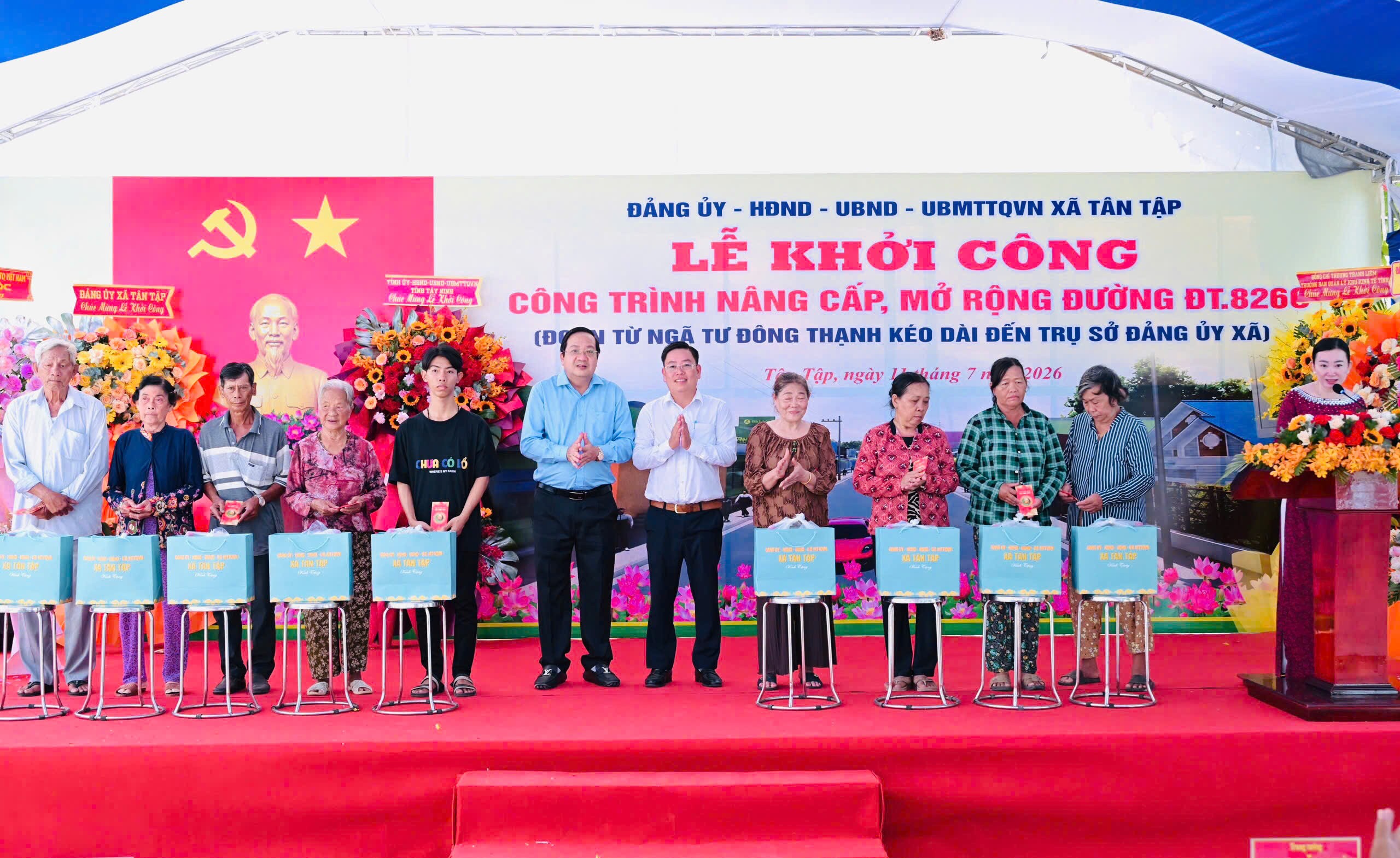 Tây Ninh khởi công nâng cấp đường ĐT.826C: Mở rộng không gian phát triển, tạo cú hích cho kinh tế vùng - Ảnh 7