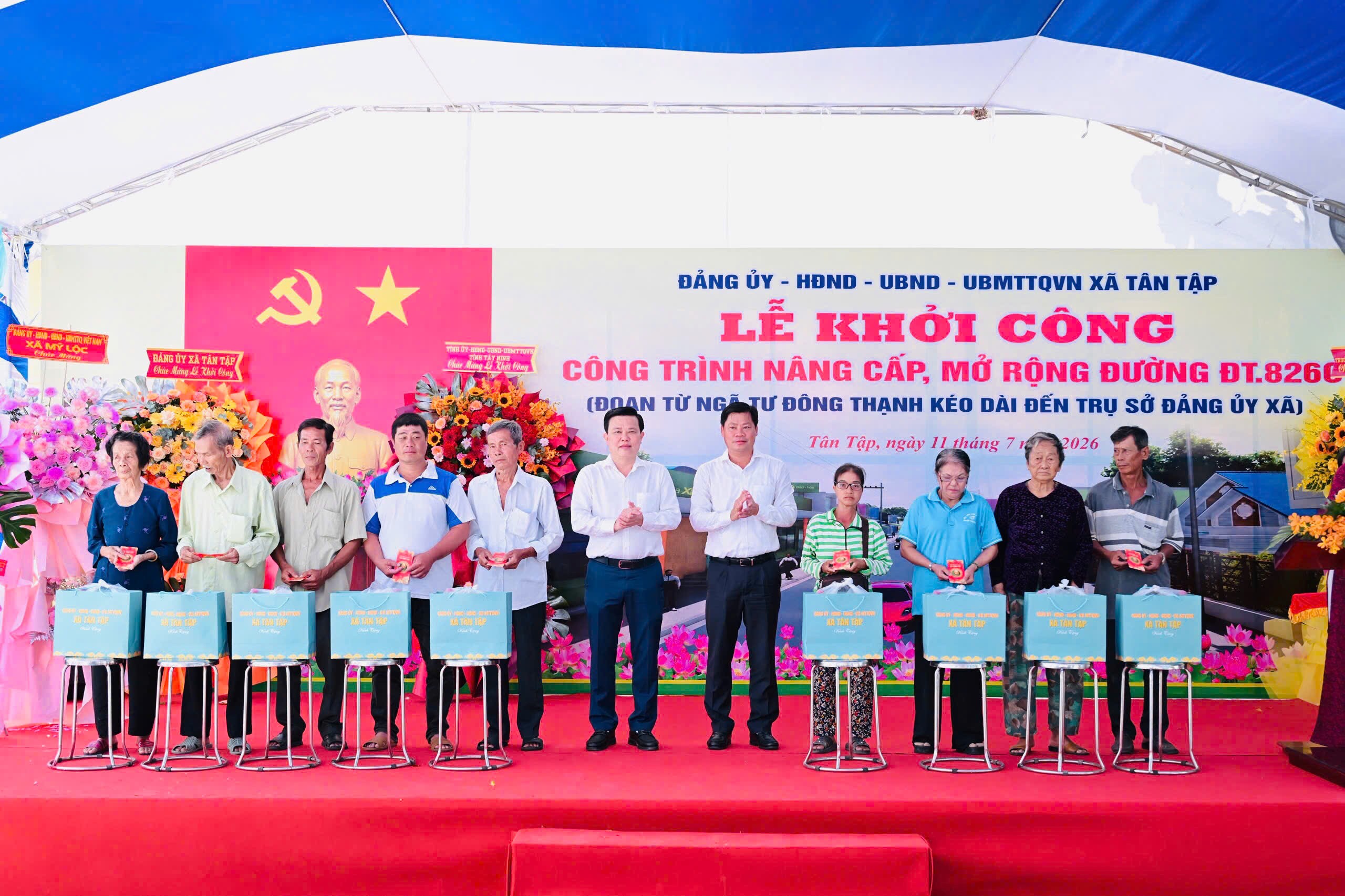 Tây Ninh khởi công nâng cấp đường ĐT.826C: Mở rộng không gian phát triển, tạo cú hích cho kinh tế vùng - Ảnh 6