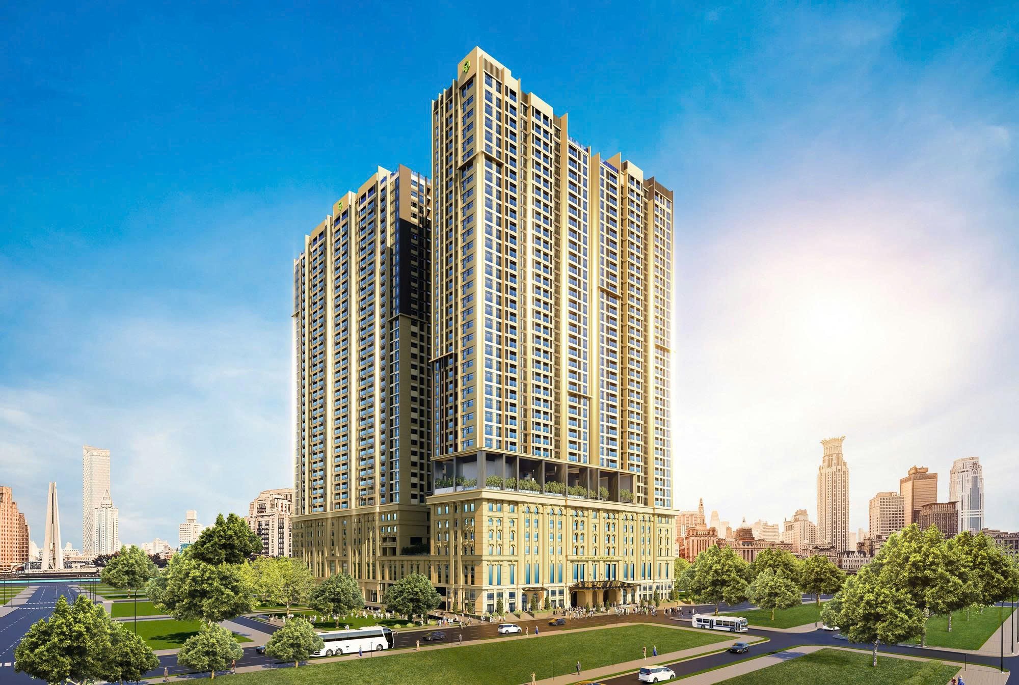 The Grand Manhattan tọa lạc tại vị trí giữa hai mặt tiền đường Cô Giang - Cô Bắc ngay lõi trung tâm TP.HCM