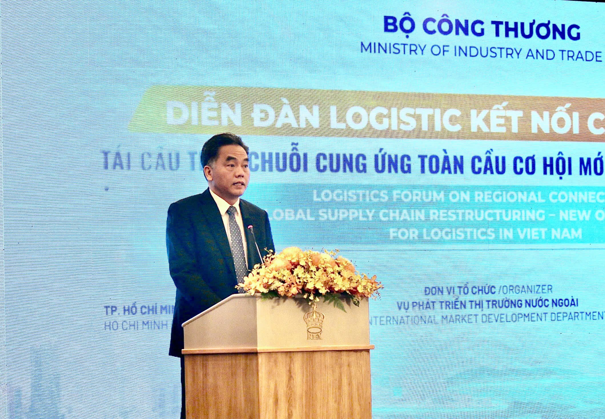 Ông Nguyễn Lộc Hà, Phó Chủ tịch UBND TP.HCM. (Ảnh: Mỹ Hậu)