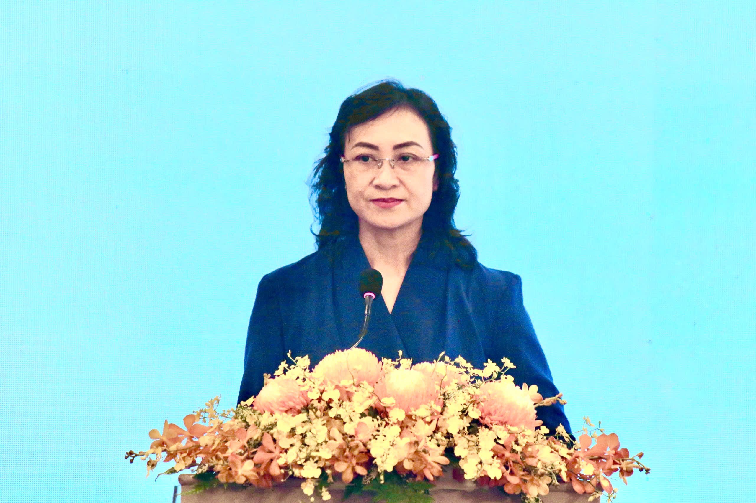 Bà Phan Thị Thắng, Thứ trưởng Bộ Công Thương. (Ảnh: Mỹ Hậu)
