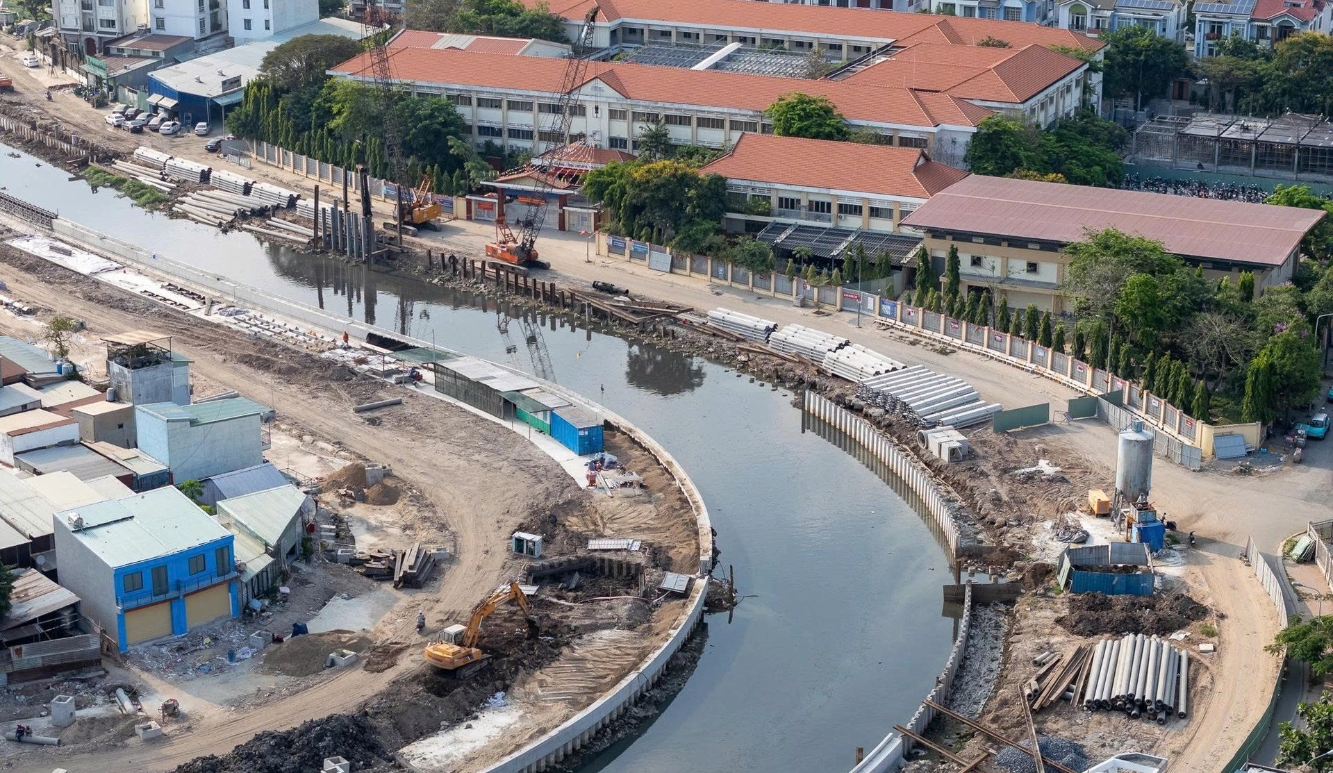 TP.HCM phấn đấu hoàn thành cải tạo rạch Xuyên Tâm vào cuối năm 2027. (Ảnh: DT)