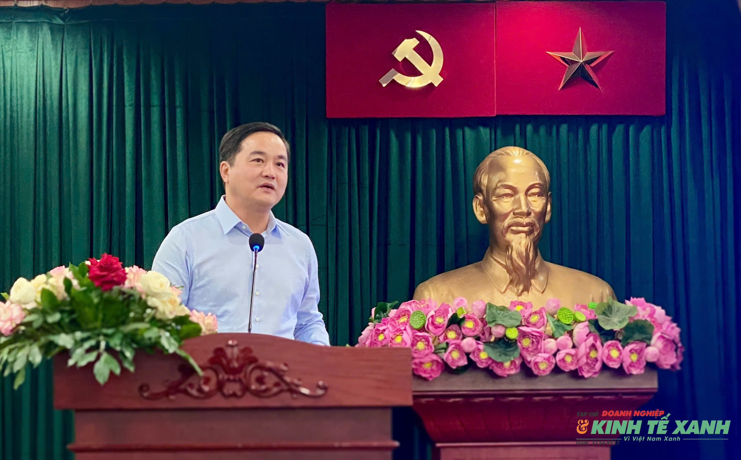  ông Bùi Tá Hoàng Vũ – Thành uỷ viên, Bí thư Đảng ủy, Giám đốc Sở Công thương TP.HCM. (Ảnh: Võ Nga)