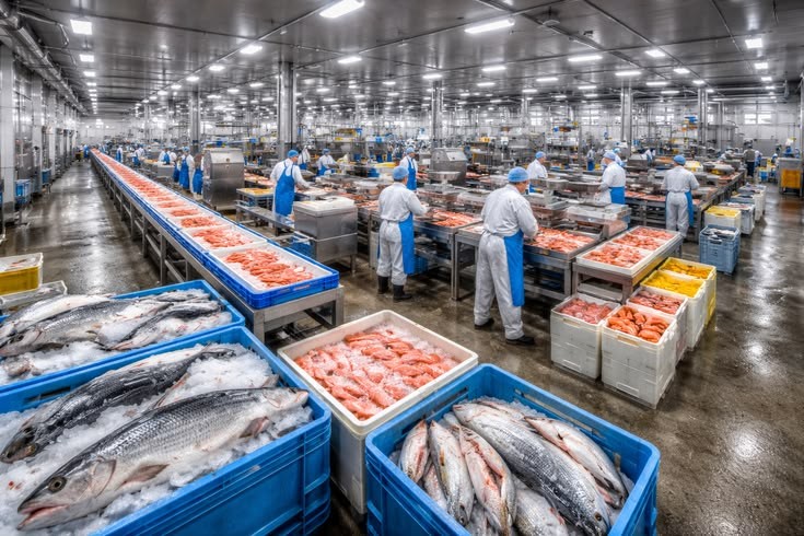 Xuất khẩu thủy sản duy trì đà tăng trưởng, kỳ vọng vượt 11 tỷ USD năm 2026. (Ảnh minh hoạ)