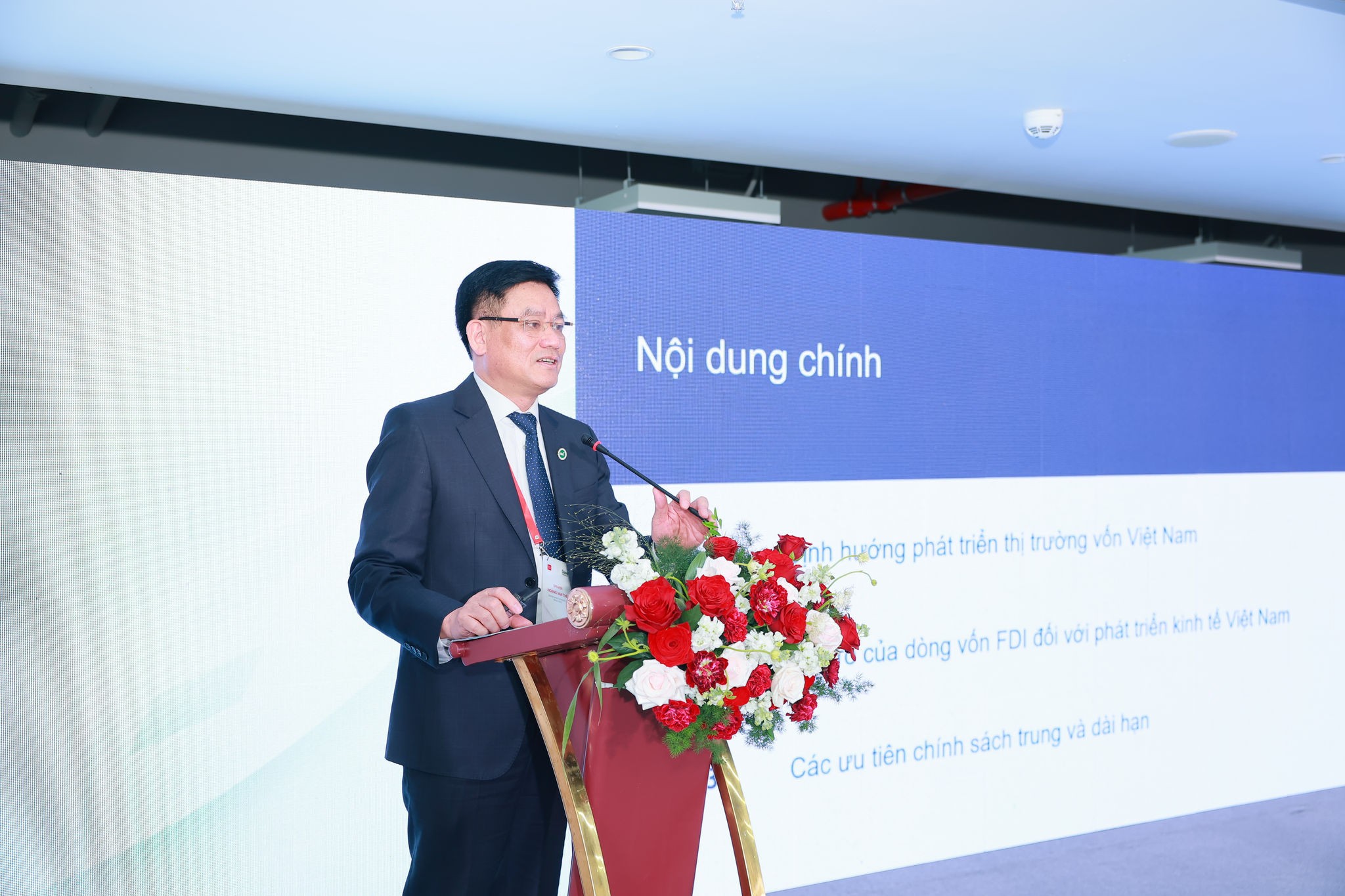 Ông Hoàng Văn Thu, Phó Chủ tịch Ủy ban Chứng khoán Nhà nước. (Ảnh: SSI)