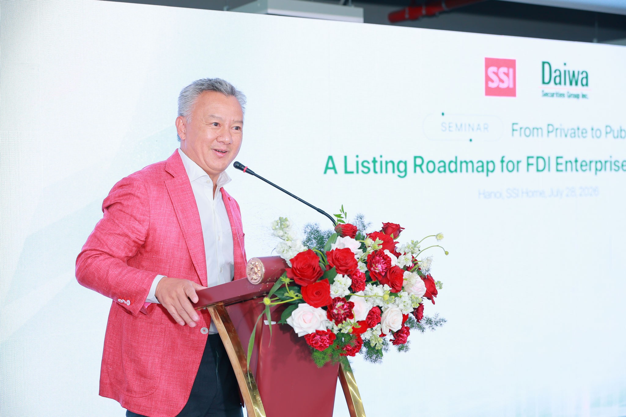 Ông Thomas Nguyễn, Giám đốc Thị trường Nước ngoài của SSI. (Ảnh: SSI)