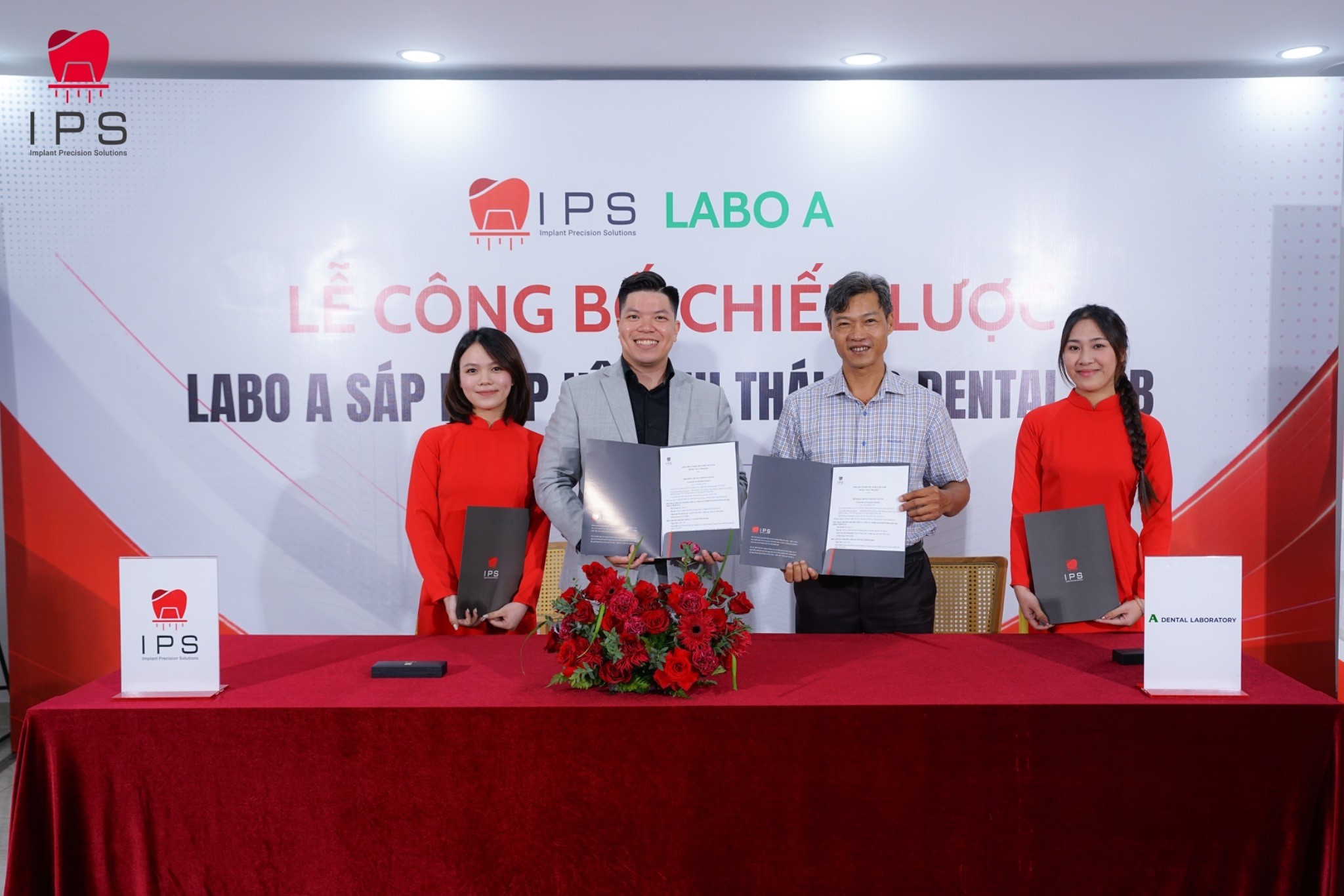  IPS Dental Lab công bố chiến lược phát triển cùng Labo A, hướng đến chuẩn hóa chất lượng phục hình Implant.