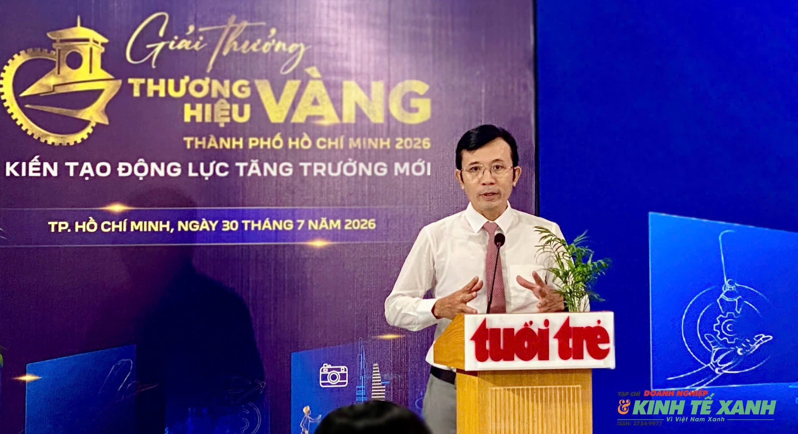 Ông Trần Xuân Toàn, Tổng Biên tập Báo điện tử Tuổi Trẻ. (Ảnh: Quốc Cường)