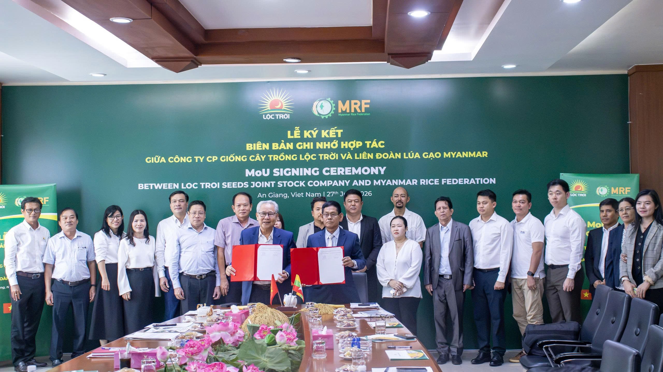 Lộc Trời mở rộng hợp tác quốc tế, đưa công nghệ giống lúa Việt Nam đến Myanmar - Ảnh 4