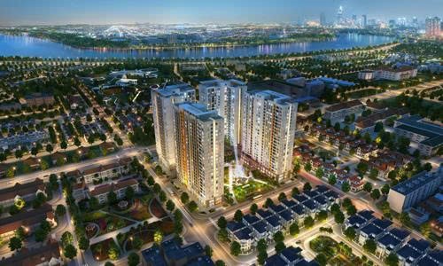 Dự án Victoria Village - khu phức hợp cao cấp nằm tại khu Đông TP.HCM của Novaland. (Ảnh: Tập đoàn Novaland)