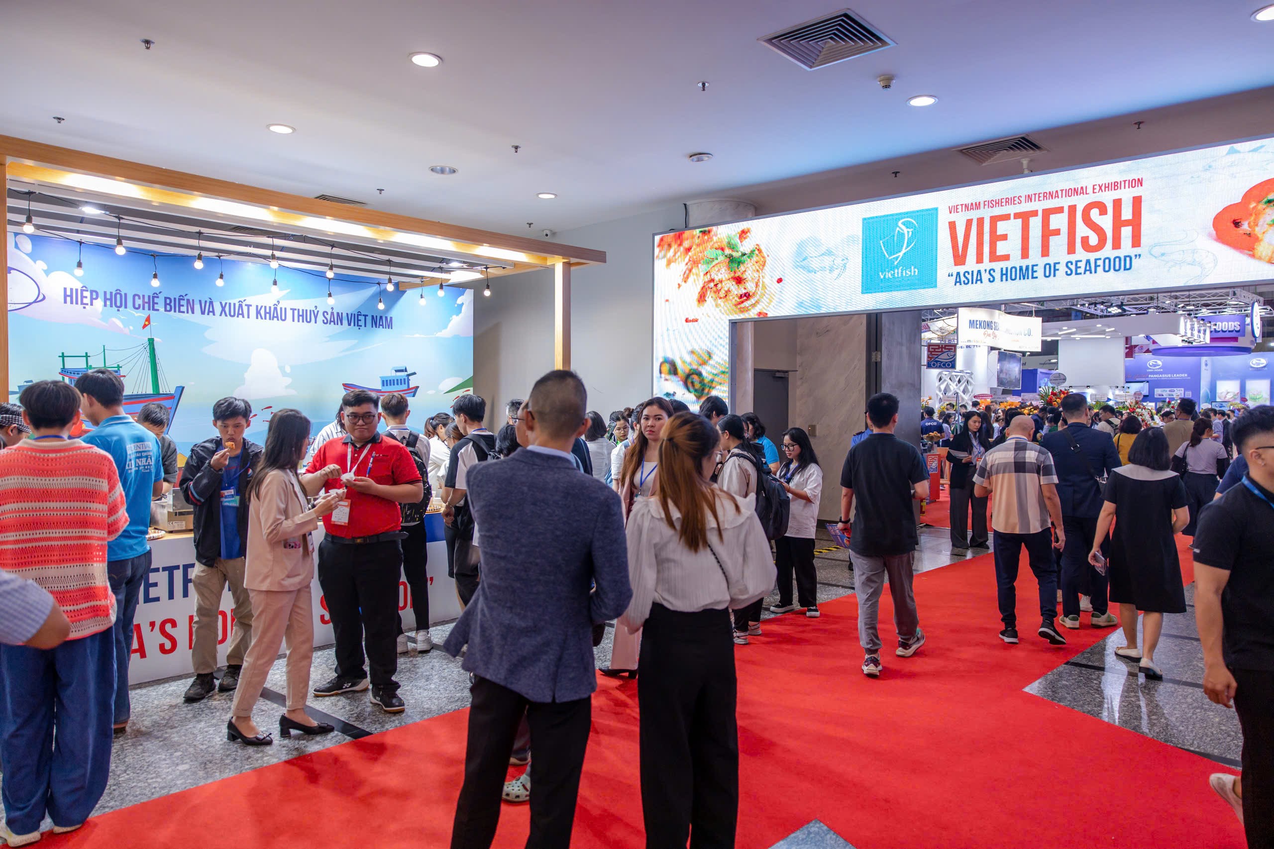 VIETFISH 2026 sẽ diễn ra từ ngày 19/8 đến 21/8/2026 tại Trung tâm Hội chợ và Triển lãm Sài Gòn (SECC), TP.HCM. (Ảnh: BTC)