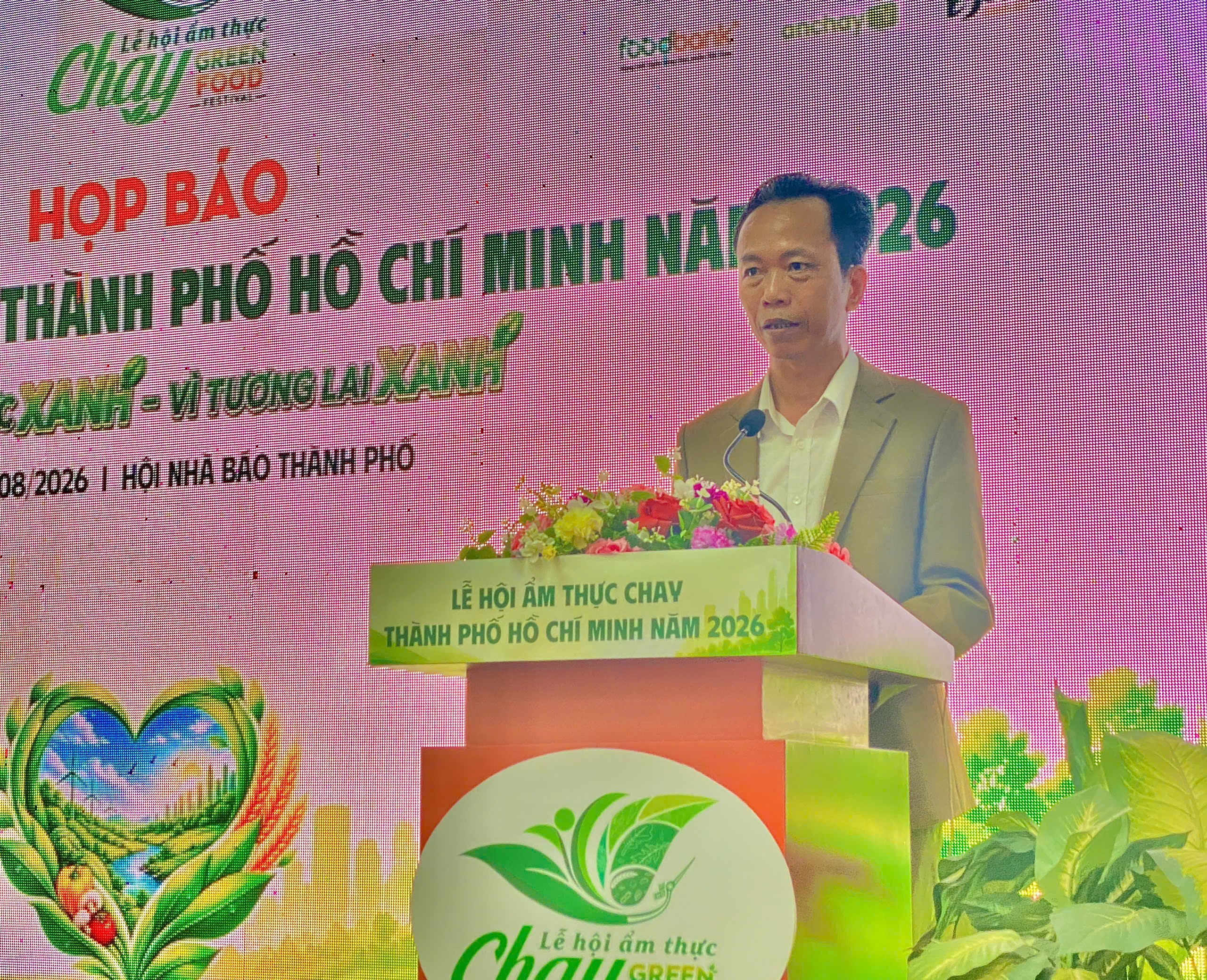 Ông Nguyễn Tấn Việt, Chủ tịch Hiệp hội Ẩm thực TP.HCM (FBA). (Ảnh: Võ Nga)