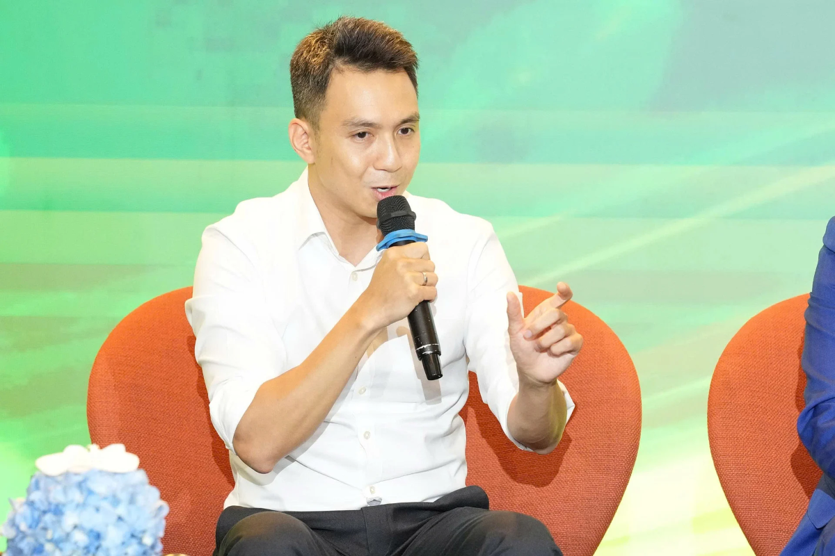 Ông Nguyễn Ngọc Tùng, CFA, Quỹ VinaCarbon (VinaCapital). (Ảnh: Trần Phi)