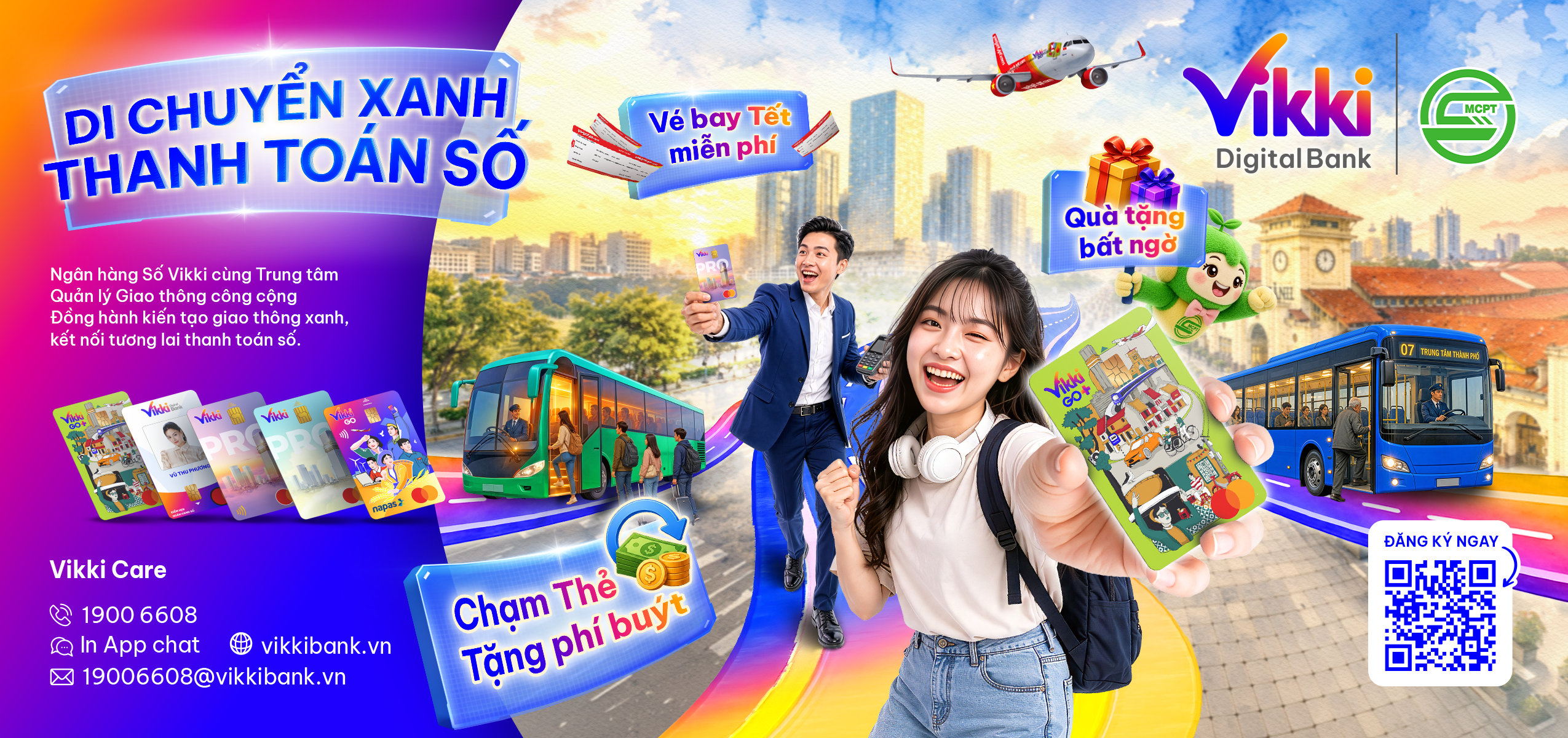 Di Chuyển Xanh Thanh Toán Số là hoạt động kết nối tài chính với công nghệ và giao thông