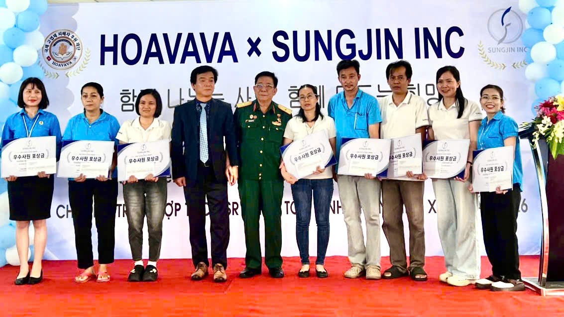 Sungjin I&C Vina luôn đồng hành và lan tỏa trách nhiệm cộng đồng, xã hội.