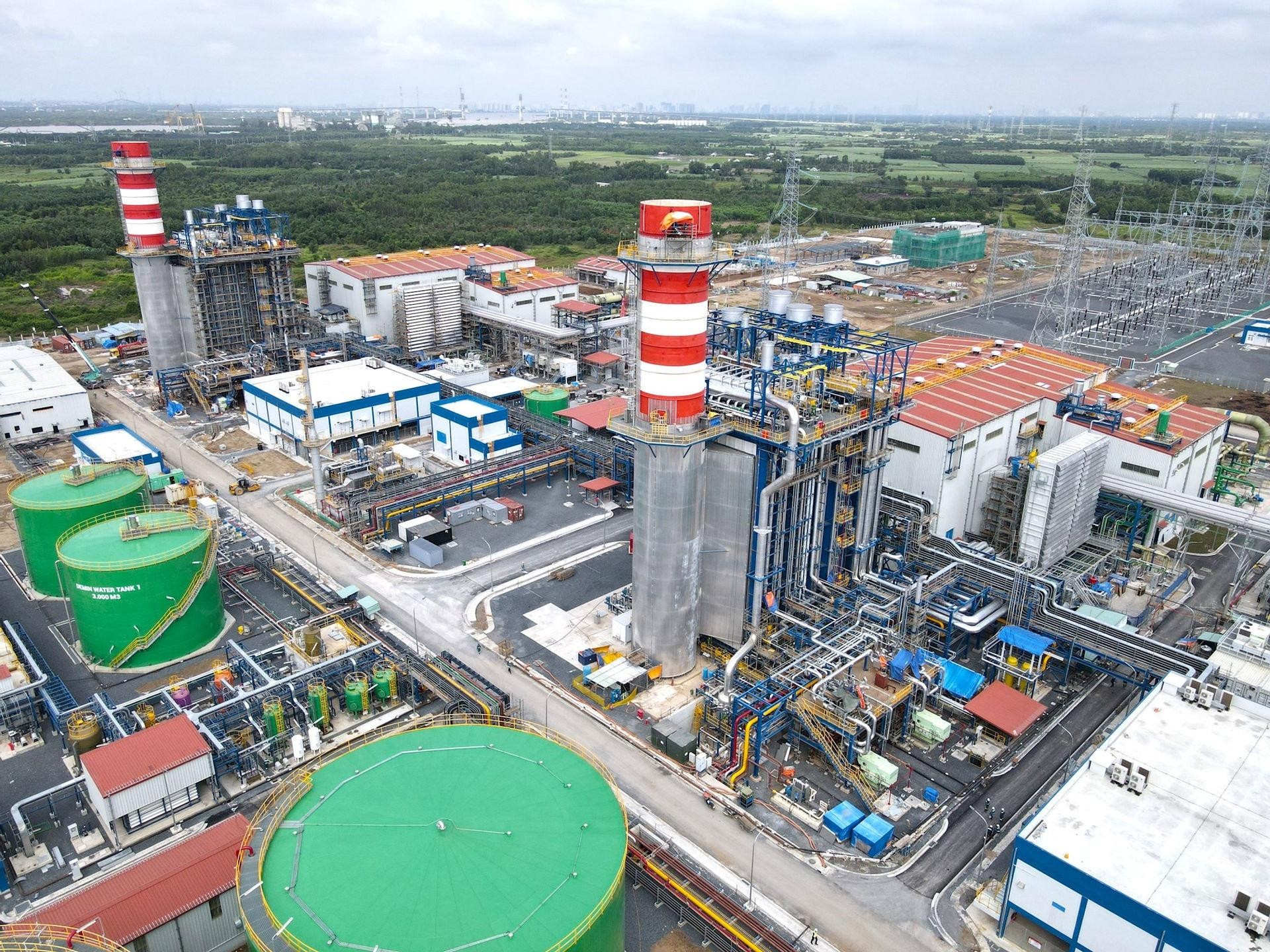 Nhà máy điện Nhơn Trạch 3 và 4, dự án điện LNG được kỳ vọng góp phần đáp ứng nhu cầu điện ngày càng tăng và mở rộng vai trò của khí LNG trong cơ cấu nguồn điện. (Ảnh minh hoạ)