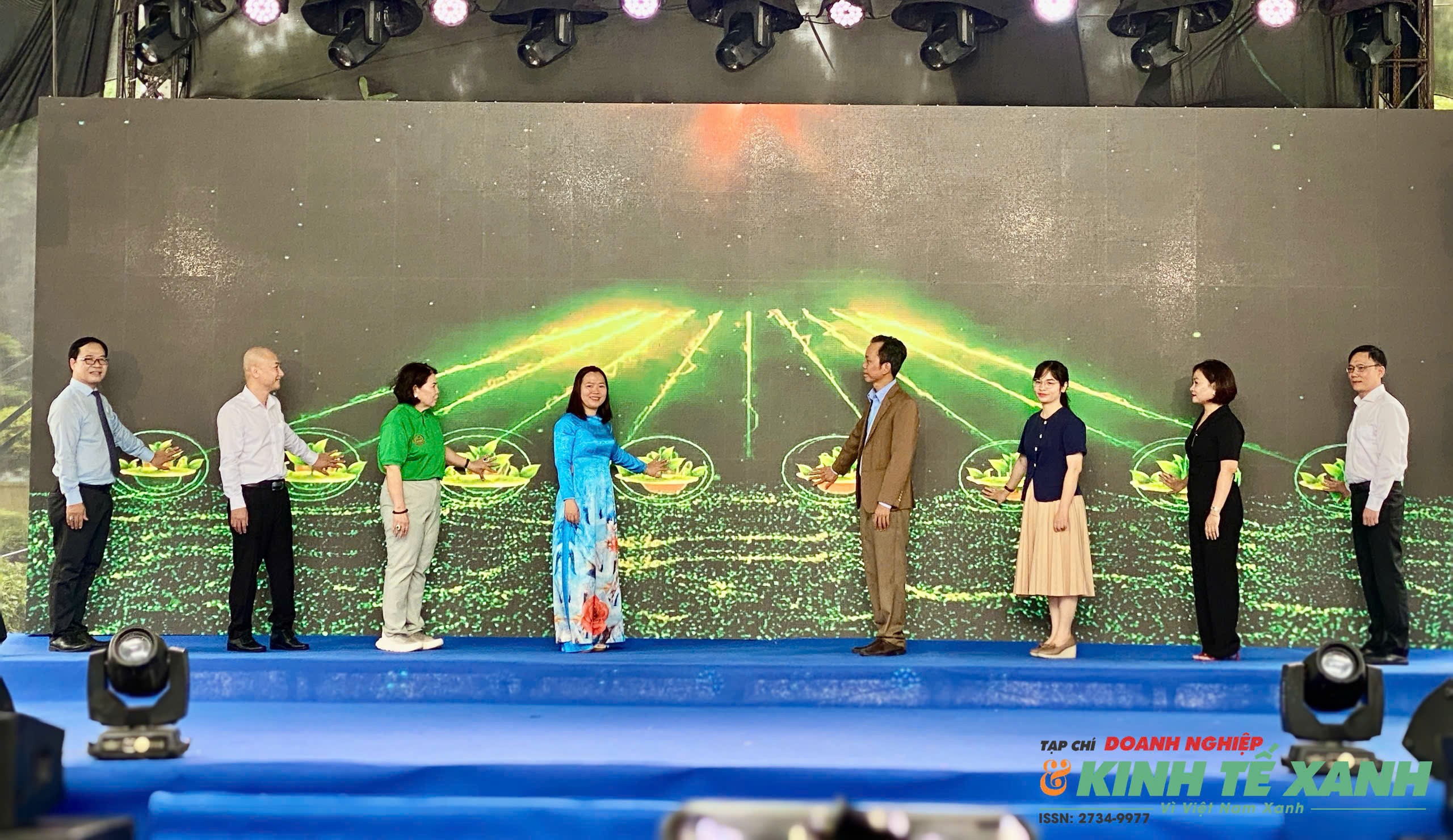 Lễ hội Ẩm thực Chay TP.HCM lần thứ 3 – Green Food Festival 2026 do Hiệp hội Ẩm thực TP.HCM (FBA) chính thức khai mạc vào ngày 25/8 tại Công viên Bình Phú, phường Bình Phú, TP.HCM. (Ảnh: Võ Nga)