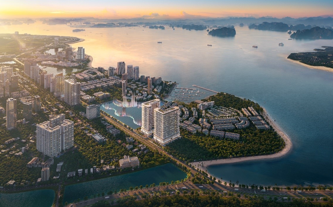 Prima Bay được phát triển tại vị trí cửa ngõ Halong Marina, với tầm nhìn hướng Vịnh Hạ Long, bến du thuyền và hồ nhạc nước Halo Bay Show.