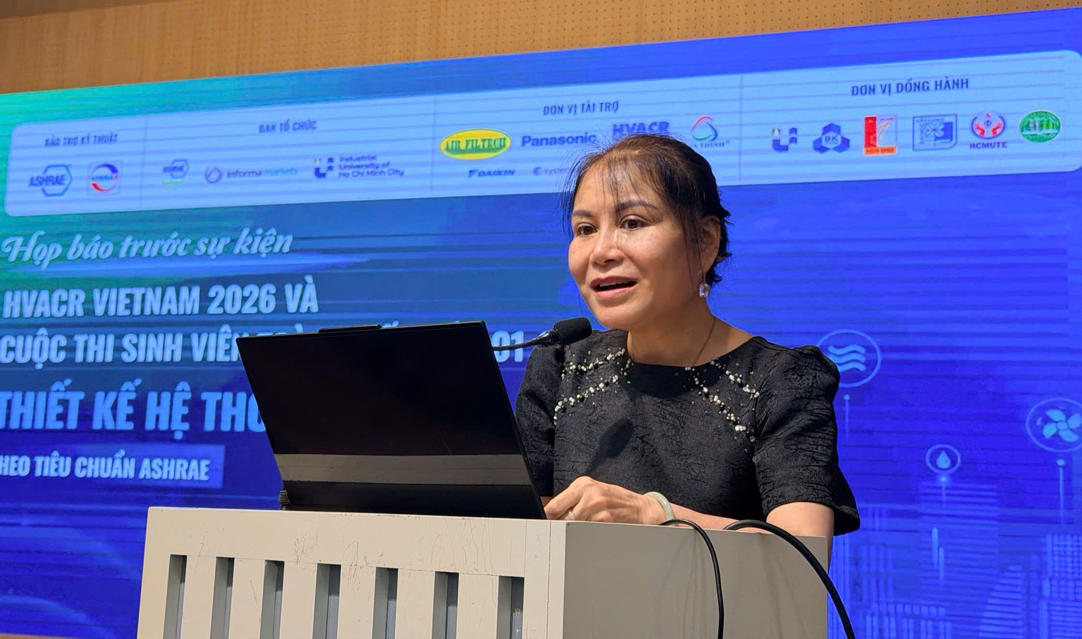 PGS.TS.Đàm Sao Mai, Phó Hiệu trưởng Trường Đại học Công nghiệp TP.HCM. (Ảnh: Kim Thoa)