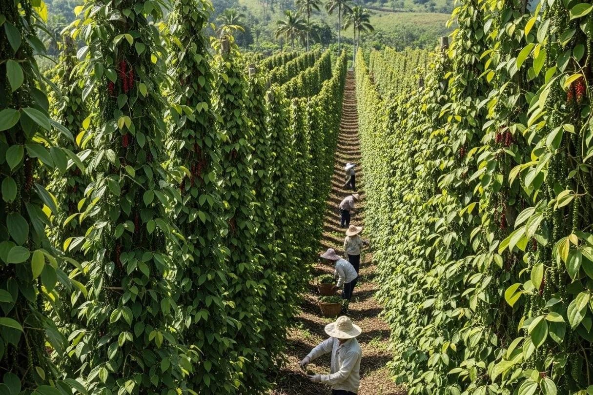 Chuẩn hóa vùng trồng và nâng cao chất lượng nguyên liệu là nền tảng để hồ tiêu Việt Nam phát triển bền vững.