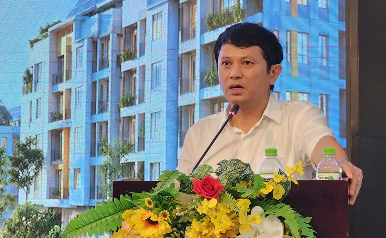 TS Nguyễn Hồng Hải, Viện trưởng Viện Khoa học công nghệ xây dựng - Bộ Xây dựng. (Ảnh: IT)