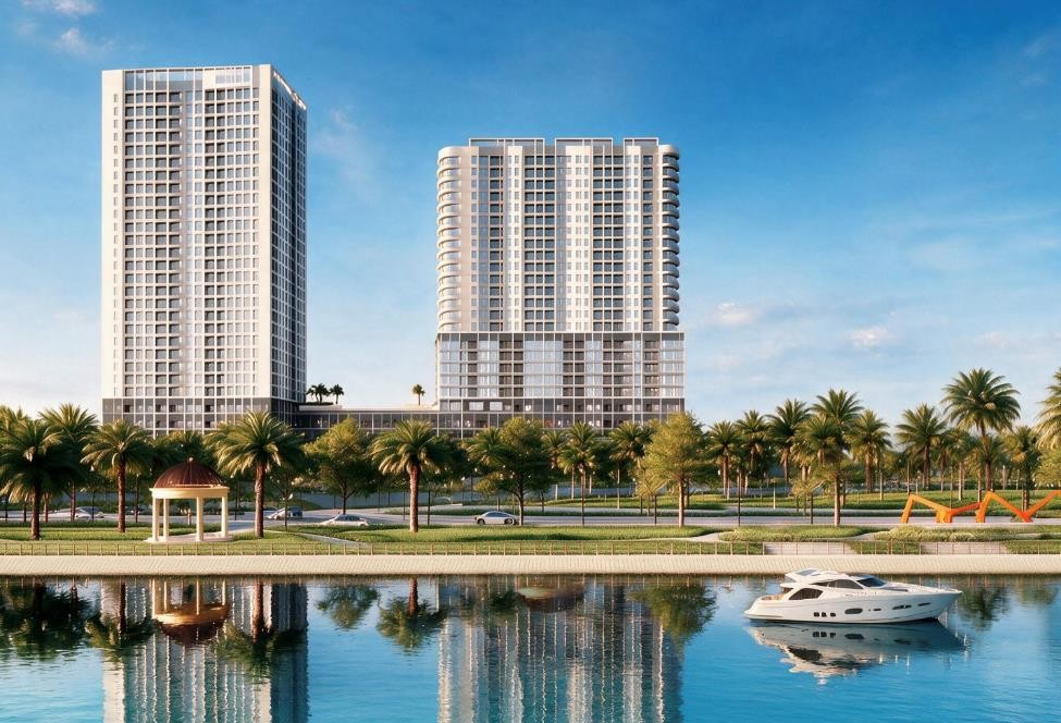 Phối cảnh dự án Serena Riverside do Đạt Phước phát triển.