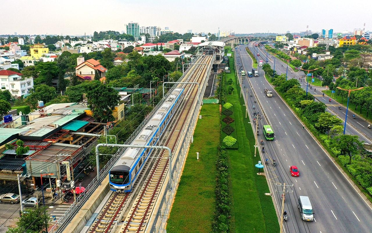 TP.HCM quy hoạch 8 tuyến, 4 ga đường sắt với vốn hơn 544.000 tỷ đồng. (Ảnh minh hoạ)