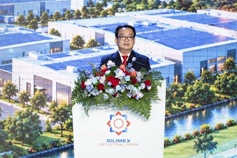 Ông Hoàng Tiến Đạt, Tổng giám đốc Công ty cổ phần Khu công nghiệp Gilimex.