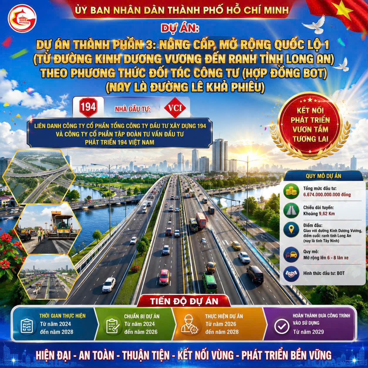 Quốc lộ 1 qua TP.HCM tăng tốc thi công, ưu tiên cầu Bình Điền - Ảnh 3