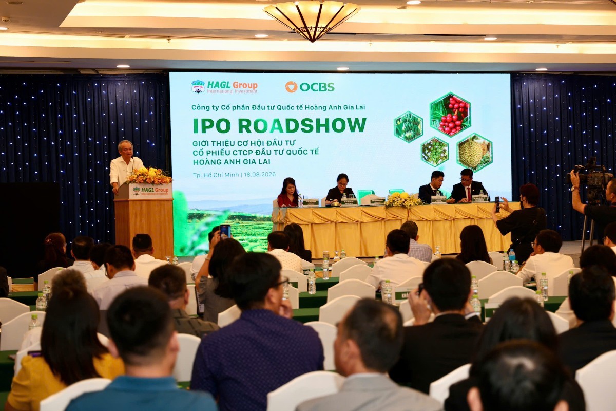 CTCP Hoàng Anh Gia Lai (HAGL, HoSE: HAG) tổ chức roadshow giới thiệu cổ phiếu HGI của CTCP Đầu tư Quốc tế Hoàng Anh Gia Lai (HGI) vào chiều 18/8. (Ảnh: HAGL)