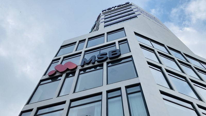MSB lên kế hoạch tăng vốn lên 46.800 tỷ đồng. (Ảnh minh hoạ)