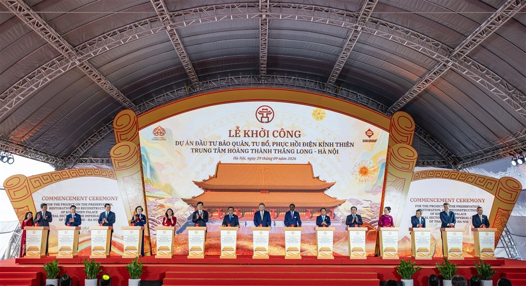 Toàn cảnh lễ khởi công