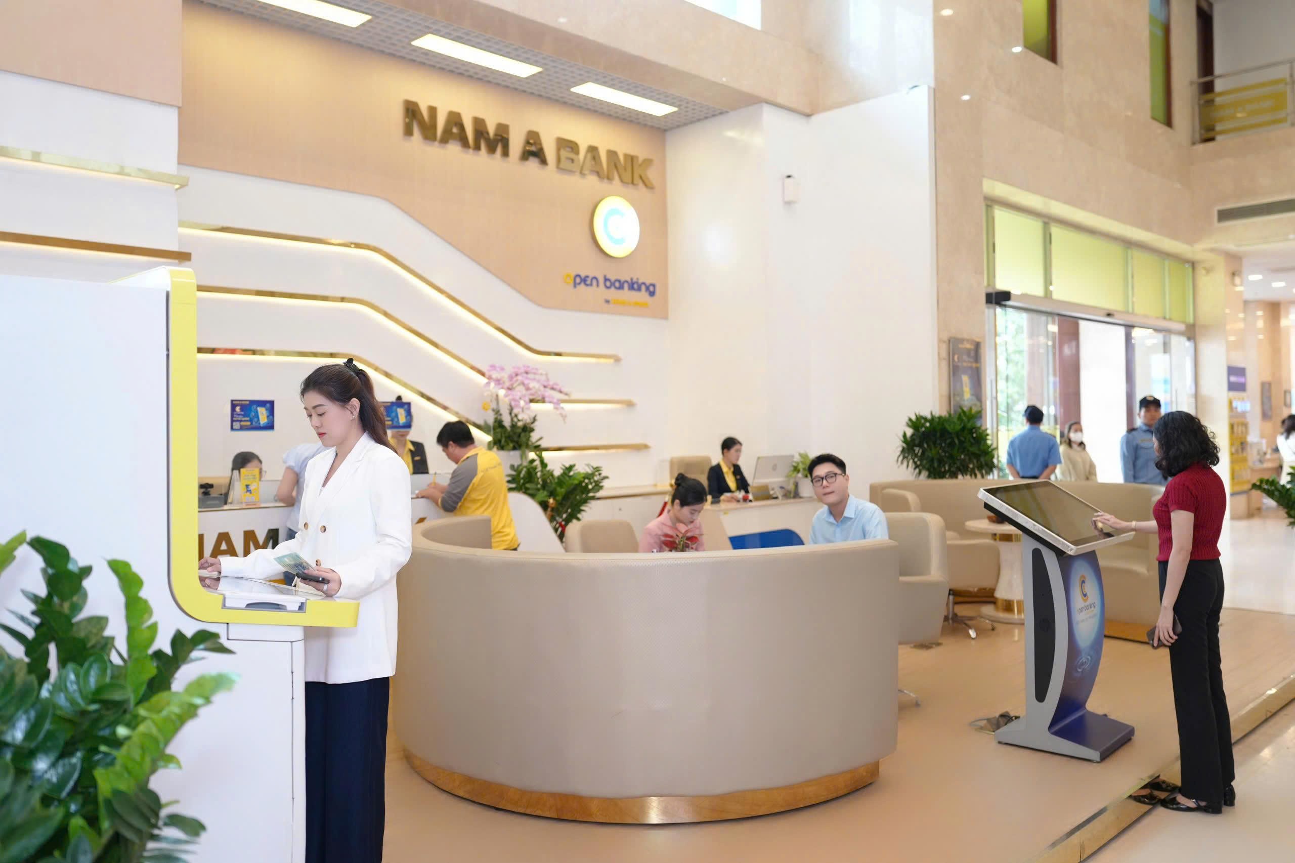 nLợi nhuận trước thuế Nam A Bank tăng 25% sau 9 tháng. (Ảnh minh hoạ)