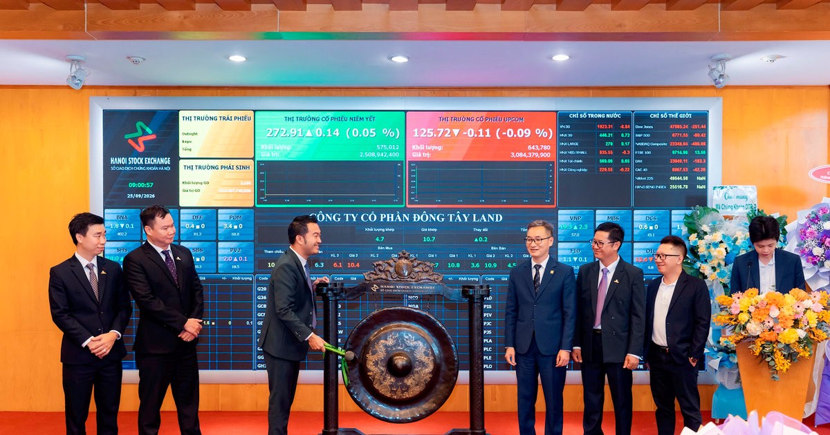 80 triệu cổ phiếu của Đông Tây Land chính thức chào sàn UPCoM từ ngày 25/9/2026. 