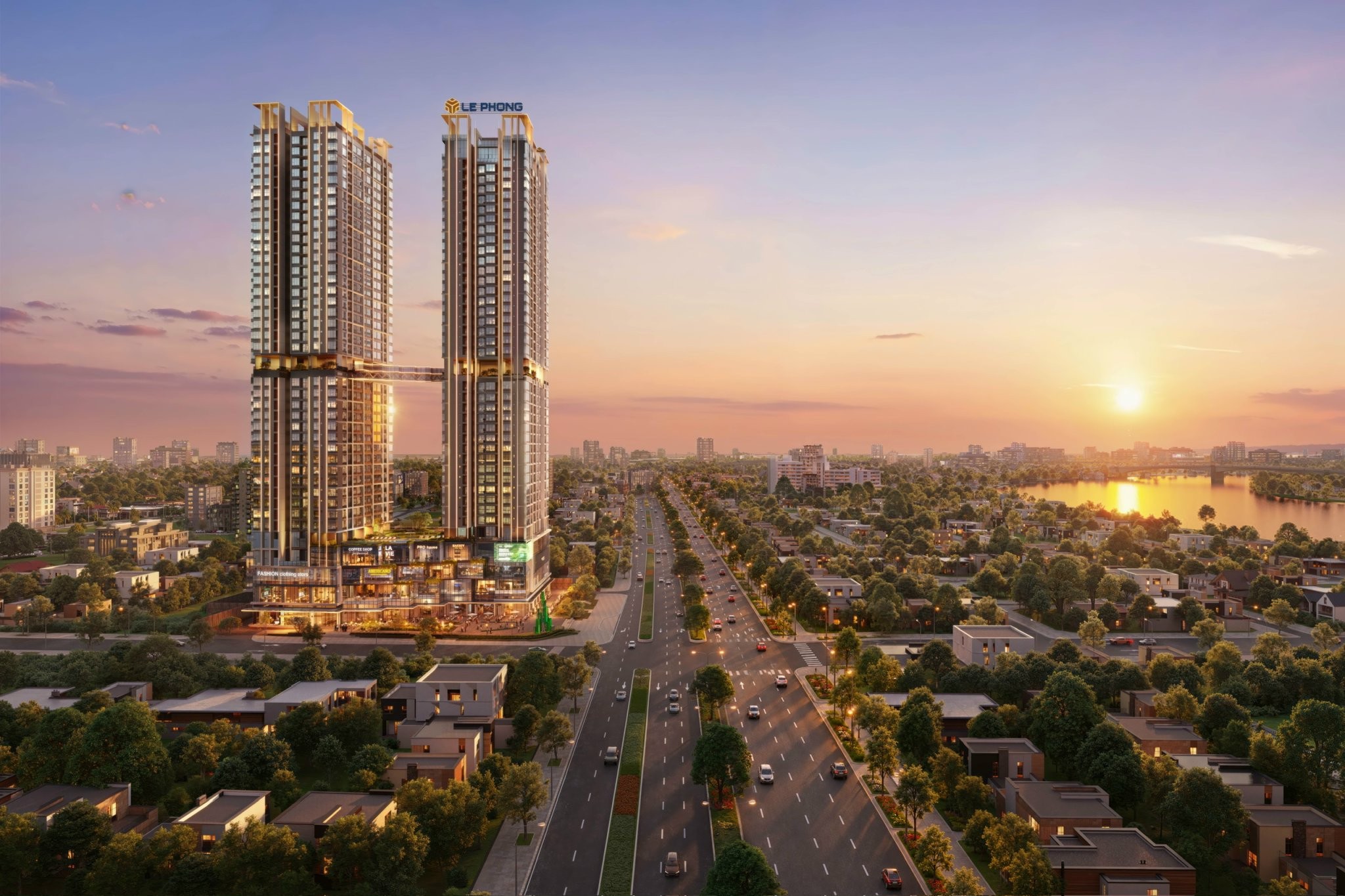 The Emerald Boulevard - dự án được Tập đoàn Lê Phong phát triển, kiến tạo theo chuẩn sống hiện đại tại cửa ngõ Đông Bắc TP HCM.
