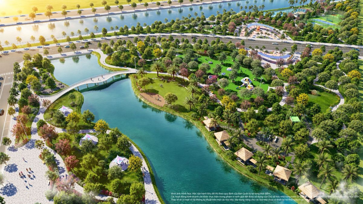 Galaxy Park bổ sung không gian cảnh quan và sinh hoạt ngoài trời an toàn cho gia đình trẻ