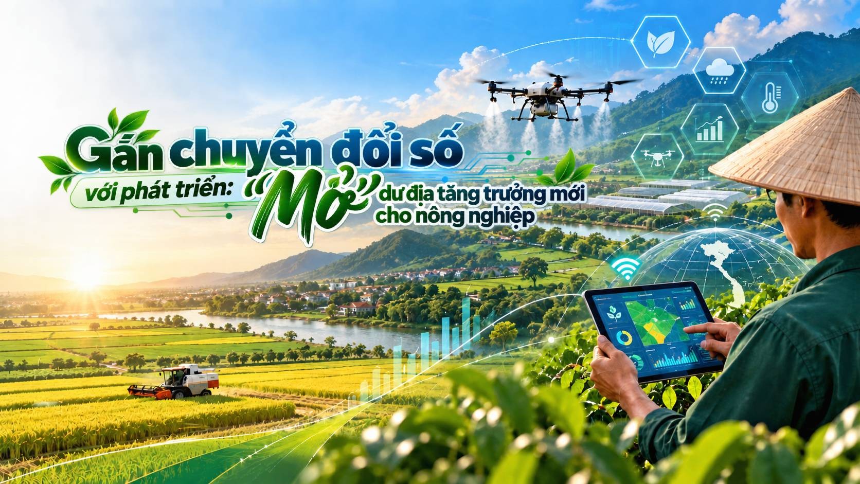 [Emagazine] Gắn chuyển đổi số với phát triển: “Mở” dư địa tăng trưởng mới cho nông nghiệp