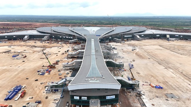 Sân bay Long Thành lên phương án khai thác 366 chuyến bay mỗi tuần. (Ảnh minh hoạ)