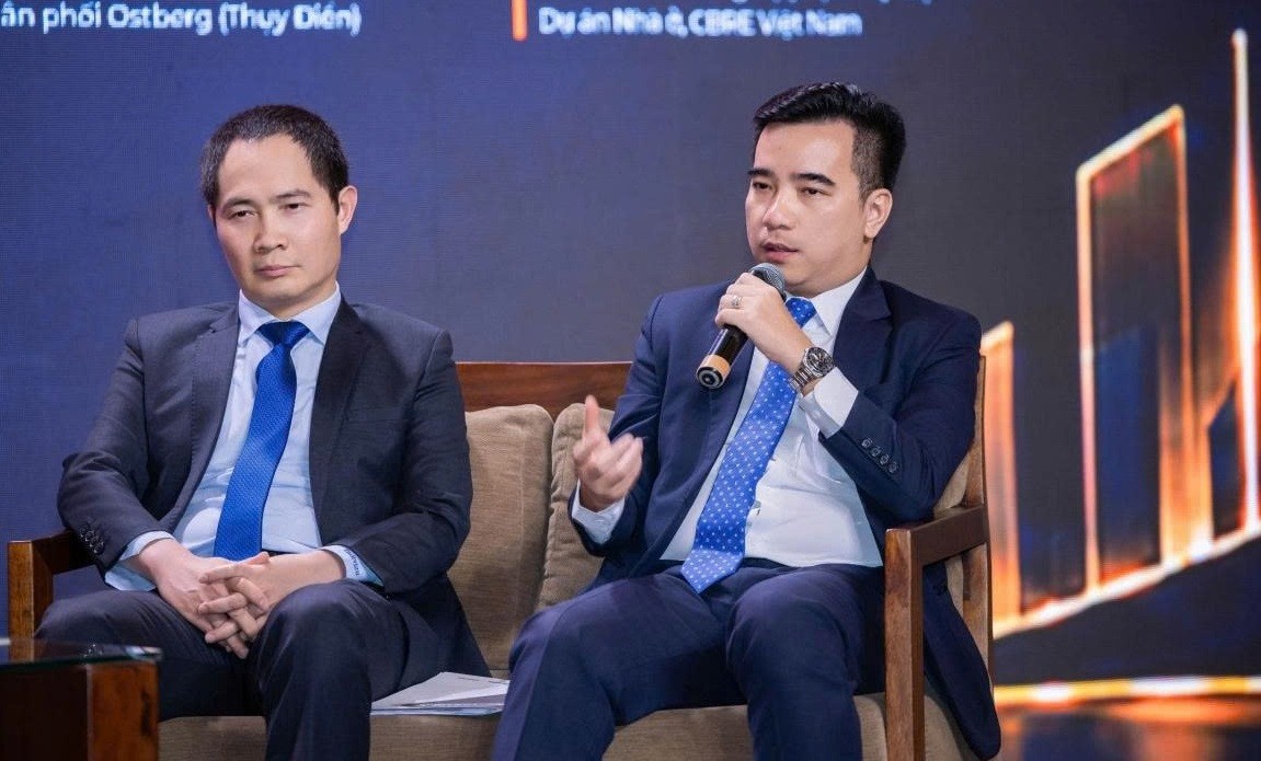 Ông Võ Huỳnh Tuấn Kiệt - Trưởng Bộ phận Tiếp thị Dự án Nhà ở, Công ty CBRE Việt Nam (Ảnh: Duy Phương)