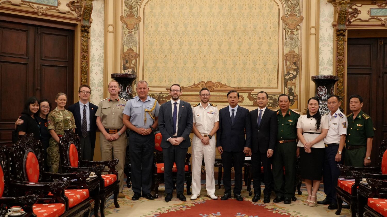 TP.Hồ Chí Minh Vương quốc Anh Tàu hải quân HMS Richmond