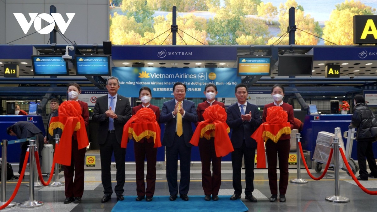 Vietnam Airlines nối lại đường bay Bắc Kinh – Hà Nội