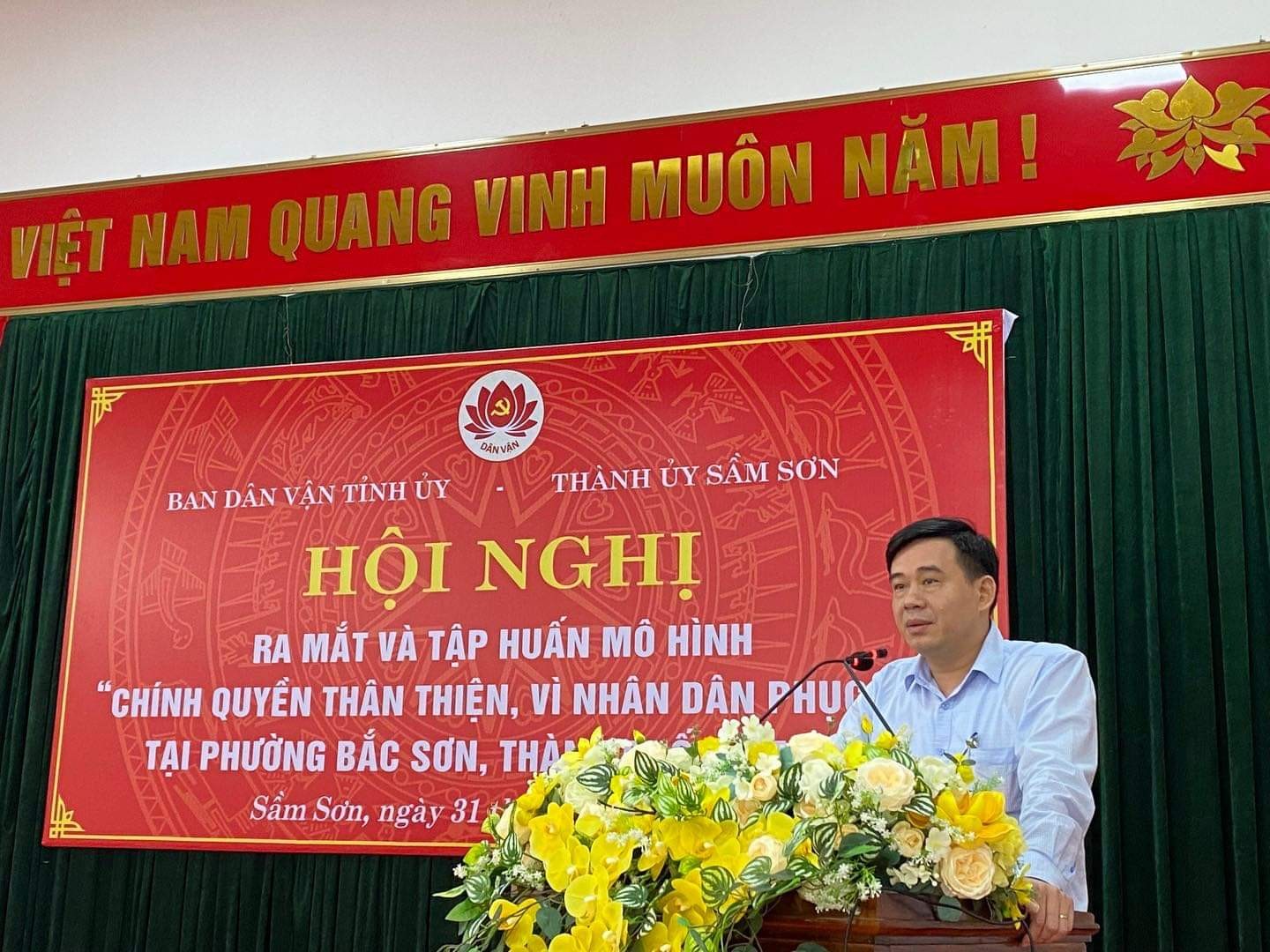 TP. Sầm Sơn ra mắt và tập huấn xây dựng mô hình “Chính quyền thân thiện, vì Nhân dân phục vụ”